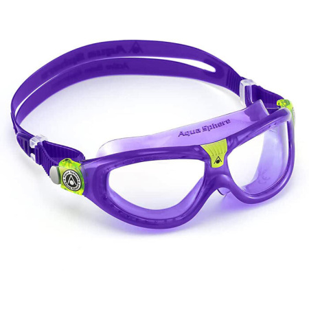 Очки для плавания Seal Kid 2 (прозрачные линзы; bright green/blue)